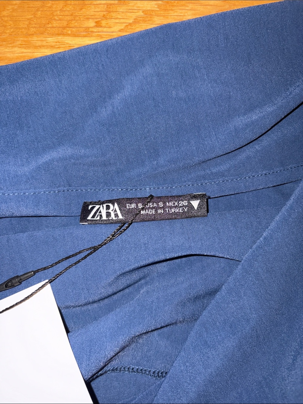 Zara Asymmetrical Ruched Top - Picture 2 of 5
